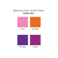 Spectrum Noir Acrylic Paint Markers Jewel (4pcs) (SN-ACPM-JEW4)